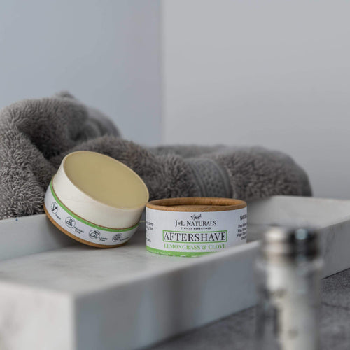 Aftershave Rub Bundle 5-Pack ($75 Value)-J&L Naturals-Aftershave Rubs,Biodegradable,Body,Cedarwood,Clove,Lemongrass,Men Set,Men's,Naked,Non-CBD,Rosemary,Sets,Tea Tree