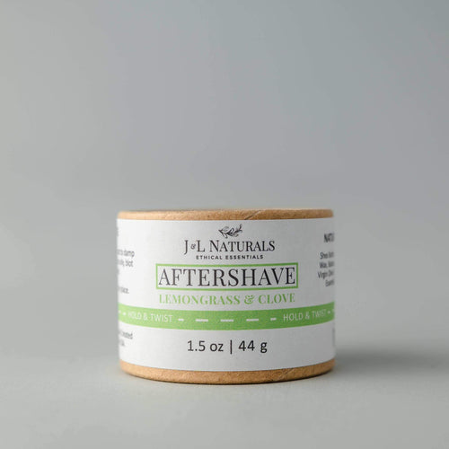 Aftershave Rub Pick-2-J&L Naturals-Aftershave Rubs,Biodegradable,Body,Cedarwood,Clove,Lemongrass,Men's,Naked,Non-CBD,Rosemary,Tea Tree