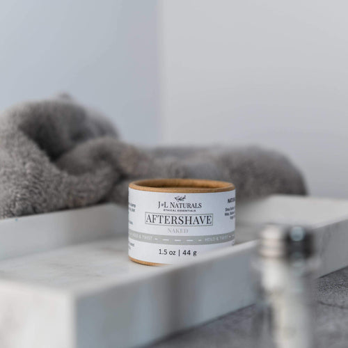 Aftershave Rub Bundle 5-Pack ($75 Value)-J&L Naturals-Aftershave Rubs,Biodegradable,Body,Cedarwood,Clove,Lemongrass,Men Set,Men's,Naked,Non-CBD,Rosemary,Sets,Tea Tree