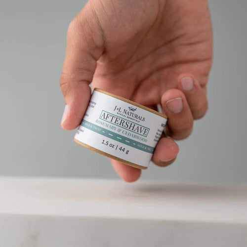 Aftershave Rub Bundle 5-Pack ($75 Value)-J&L Naturals-Aftershave Rubs,Biodegradable,Body,Cedarwood,Clove,Lemongrass,Men Set,Men's,Naked,Non-CBD,Rosemary,Sets,Tea Tree
