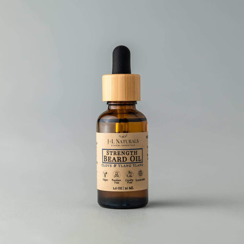 Beard Oil Pick-2-J&L Naturals-Beard Oils,Cedarwood,Cinnamon,Lemongrass,Men's,Non-CBD,Peppermint,Recycleable,Tea Tree,Ylang Ylang