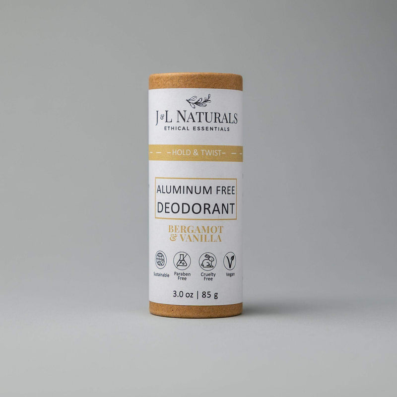 Aluminum-Free Deodorant Bundle 4-Pack ($44 Value)-J&L Naturals-Bergamot,Biodegradable,Body,Cedarwood,Clove,Deodorants,Lemongrass,Men's,Naked,Non-CBD,Orange,Peppermint,Rosemary,Sets,Vanilla,Ylang Ylang