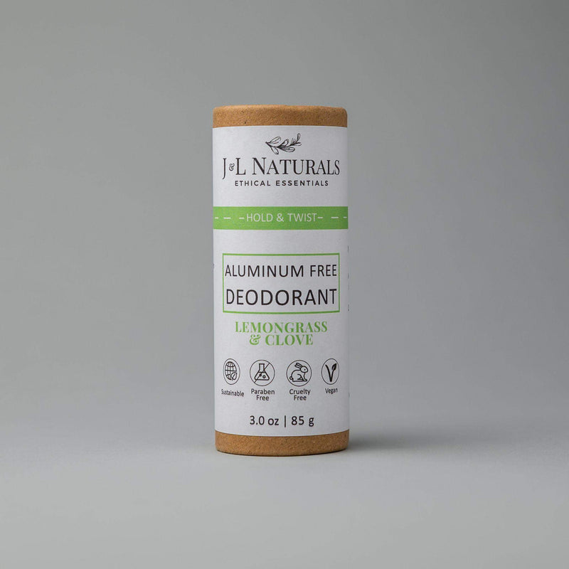Aluminum-Free Deodorant Bundle 4-Pack ($44 Value)-J&L Naturals-Bergamot,Biodegradable,Body,Cedarwood,Clove,Deodorants,Lemongrass,Men's,Naked,Non-CBD,Orange,Peppermint,Rosemary,Sets,Vanilla,Ylang Ylang
