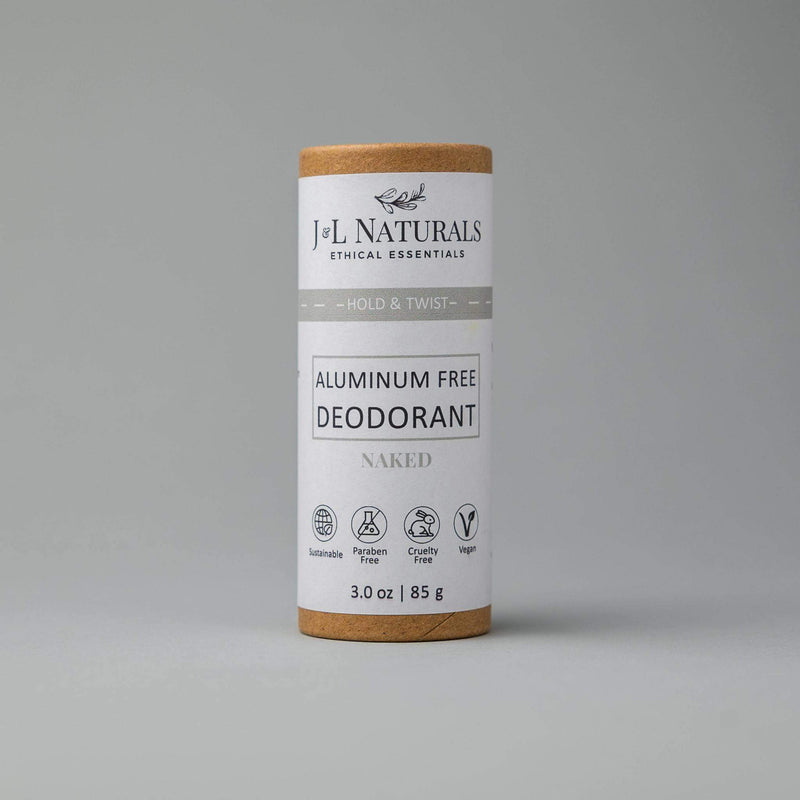 Aluminum-Free Deodorant Bundle 4-Pack ($44 Value)-J&L Naturals-Bergamot,Biodegradable,Body,Cedarwood,Clove,Deodorants,Lemongrass,Men's,Naked,Non-CBD,Orange,Peppermint,Rosemary,Sets,Vanilla,Ylang Ylang