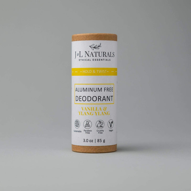 Aluminum-Free Deodorant Bundle 4-Pack ($44 Value)-J&L Naturals-Bergamot,Biodegradable,Body,Cedarwood,Clove,Deodorants,Lemongrass,Men's,Naked,Non-CBD,Orange,Peppermint,Rosemary,Sets,Vanilla,Ylang Ylang