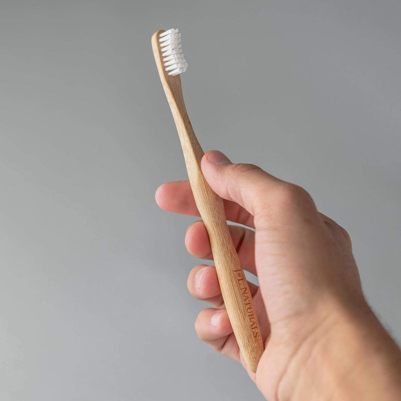 Bamboo Toothbrush Bundle 5-Pack ($25 Value)-J&L Naturals-All Essentials,Biodegradable,Men's,Sets,Toothbrushes