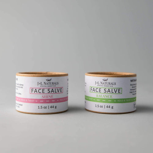 Face Salve Pick-2-J&L Naturals-Biodegradable,Cedarwood,Clove,Face,Lavender,Men's,Non-CBD,Rose Geranium,Salves,Tea Tree,Ylang Ylang