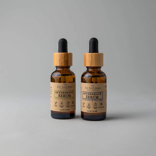 Aftershave Serum Pick-2-J&L Naturals-Aftershave Serums,Body,Cedarwood,Clove,Lavender,Lemongrass,Men's,Naked,Non-CBD,Recycleable,Rosemary,Tea Tree