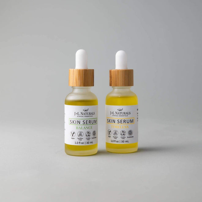 Skin Serum Pick-2-J&L Naturals-Cedarwood,Clove,Face,Lavender,Lemongrass,Non-CBD,Recycleable,Rose Geranium,Skin Serums,Tea Tree,Ylang Ylang